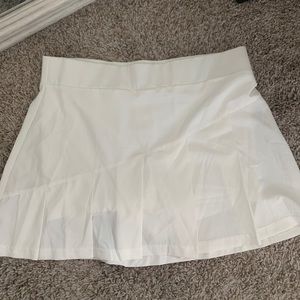 White tennis/ golf skirt